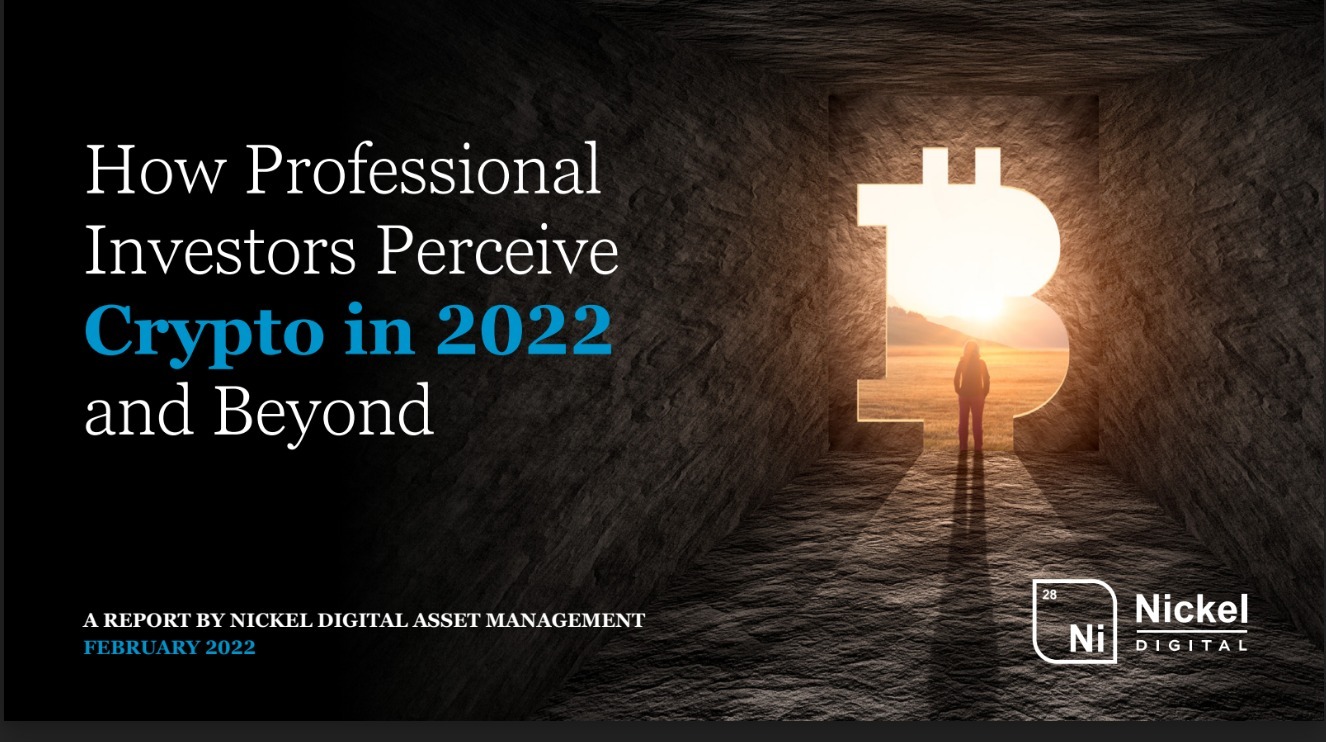 How Professional Investors Perceive Crypto in 2022 and Beyond